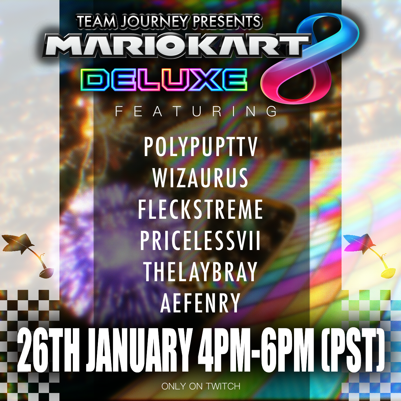 Join Team Journey on January 26th for Mario Kart